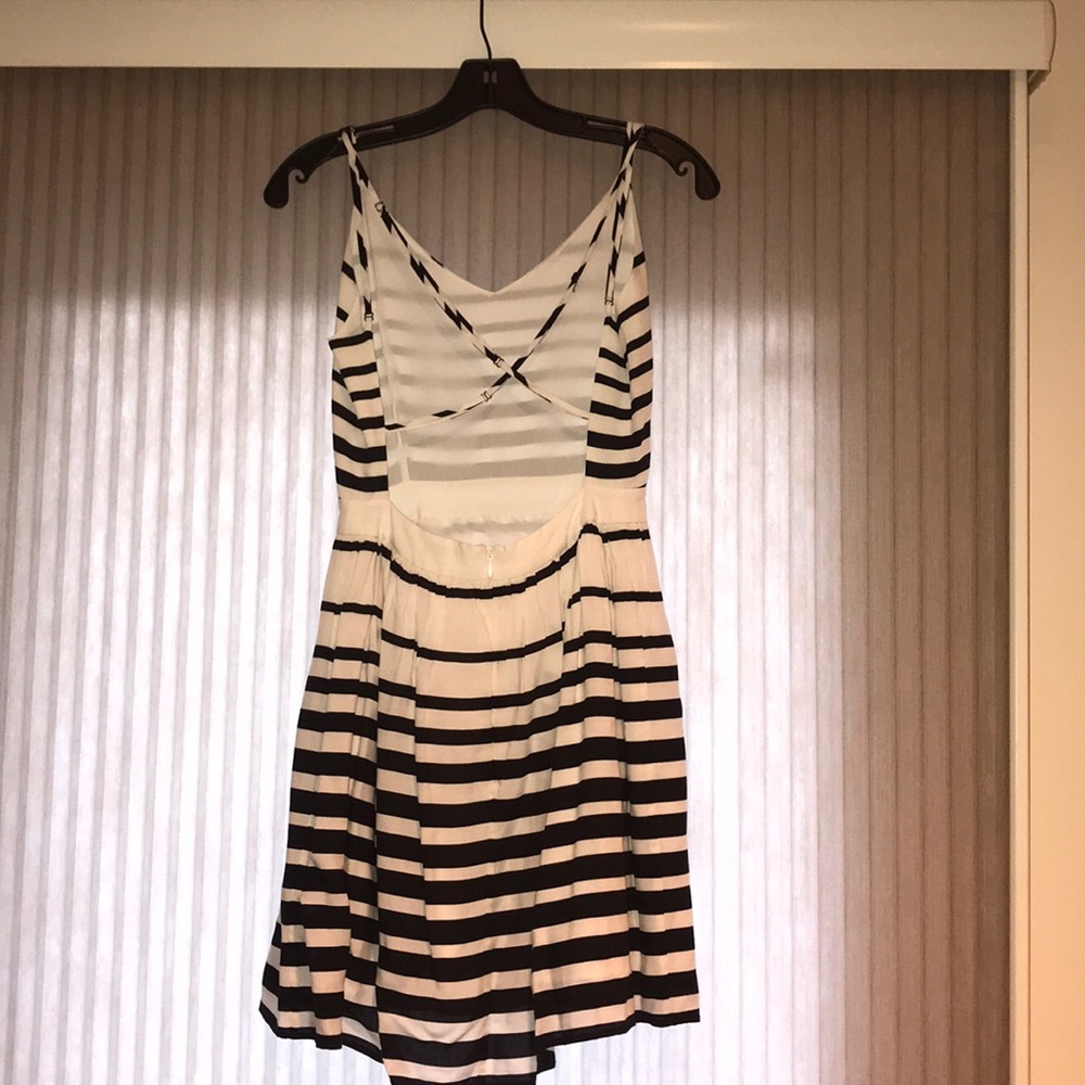 DV Black & White Striped Dress - Picture 2 of 9